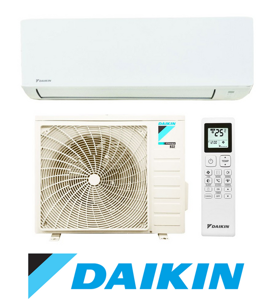 KIT CLIMA DAIKIN 12000 BTU.INVERTER A++/A+ R323,5KW SENSIRA WIFI OPZION.